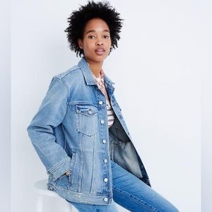 Madewell Oversized Trucker Jean Jacket
